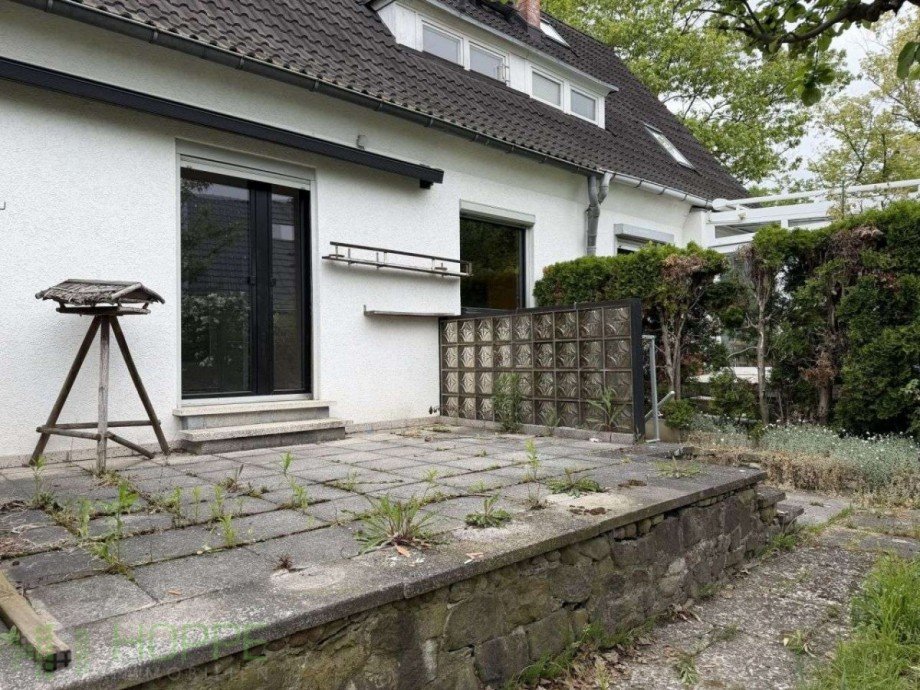 Terrasse Doppelhaush�lfte Berlin
