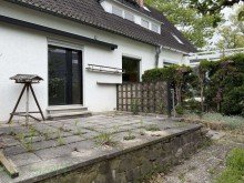 Terrasse Lankwitz - Renovierungsbed�rftige Doppelhaush�lfte mit idyllischem Garten