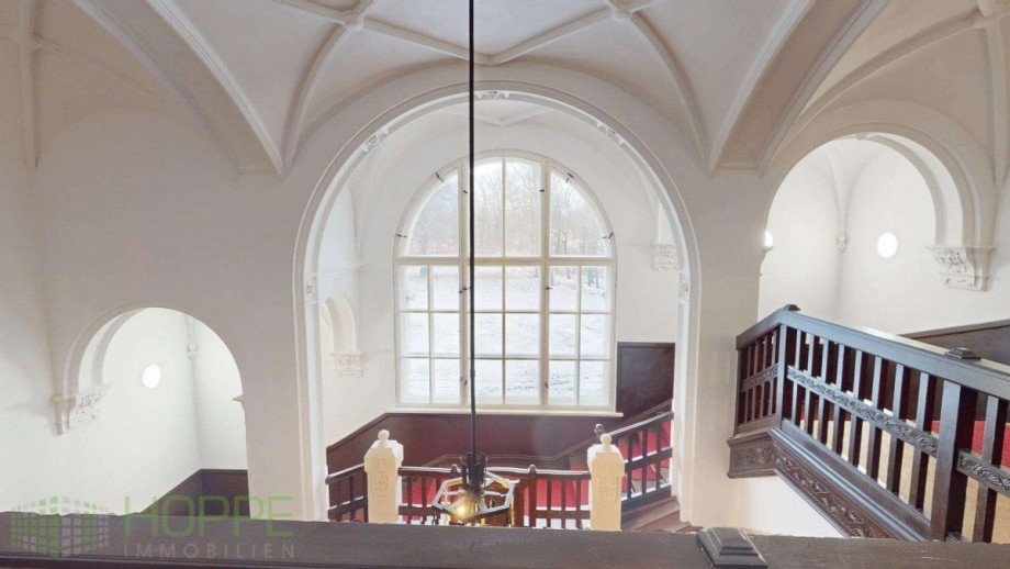Blick ins Treppenhaus B�rofl�che Ludwigsfelde