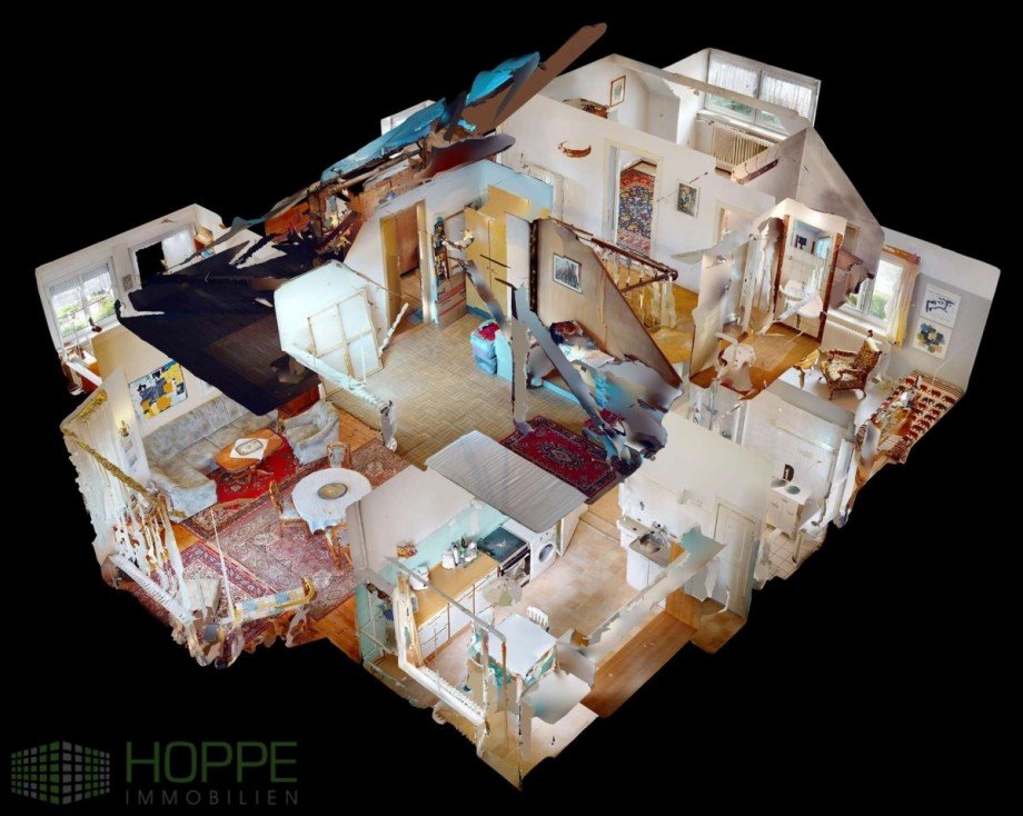 Dollhouse-View Einfamilienhaus Berlin