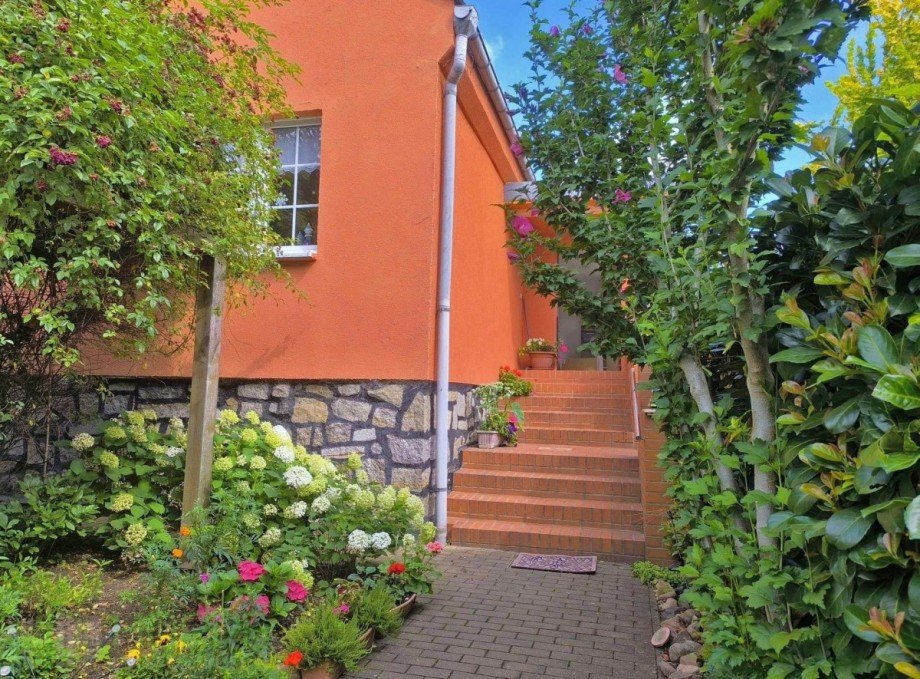 Hauseingang Einfamilienhaus Dahme/Mark