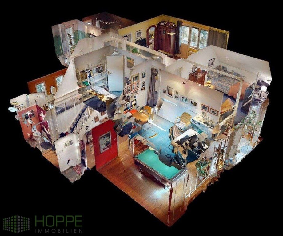 Dollhouse-View Einfamilienhaus Berlin