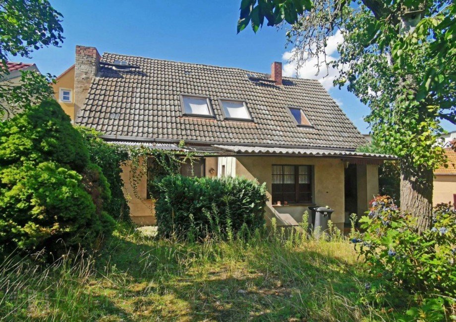 R�ckansicht Einfamilienhaus Berlin