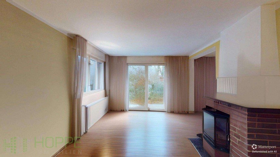 Wohnzimmer Perspektive 3_defurnished Einfamilienhaus Berlin