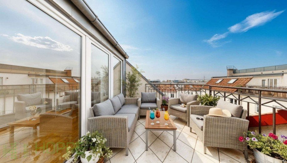 Terrasse Perspektive 1 - (KI generiert) Dachgeschosswohnung Berlin