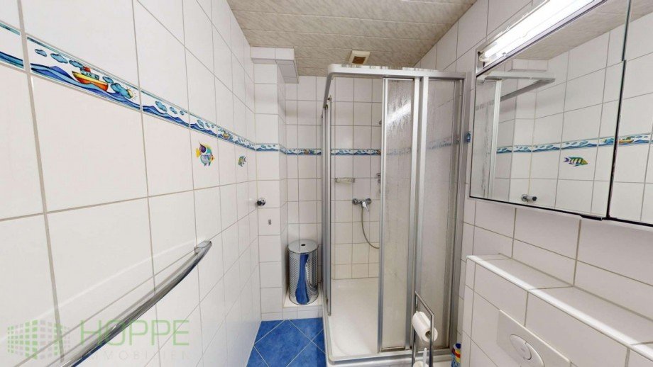 Duschbad Perspektive 1 Etagenwohnung Berlin