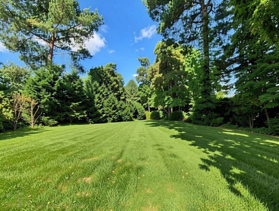 Gartengestaltung - (KI generiert) Wohngrundst�ck Hoppegarten