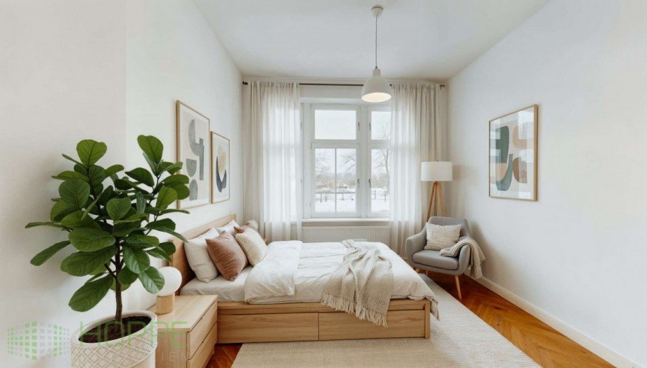 Schlafzimmer oder B�ro Erdgeschoss Bild 1 - (KI generiert) Wohnung Ludwigsfelde