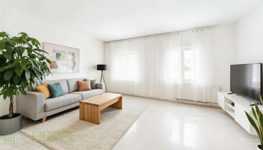 Wohnzimmer 1 Bild 2 (Einrichtungsvorschlag KI generiert) Einfamilienhaus Annaburg