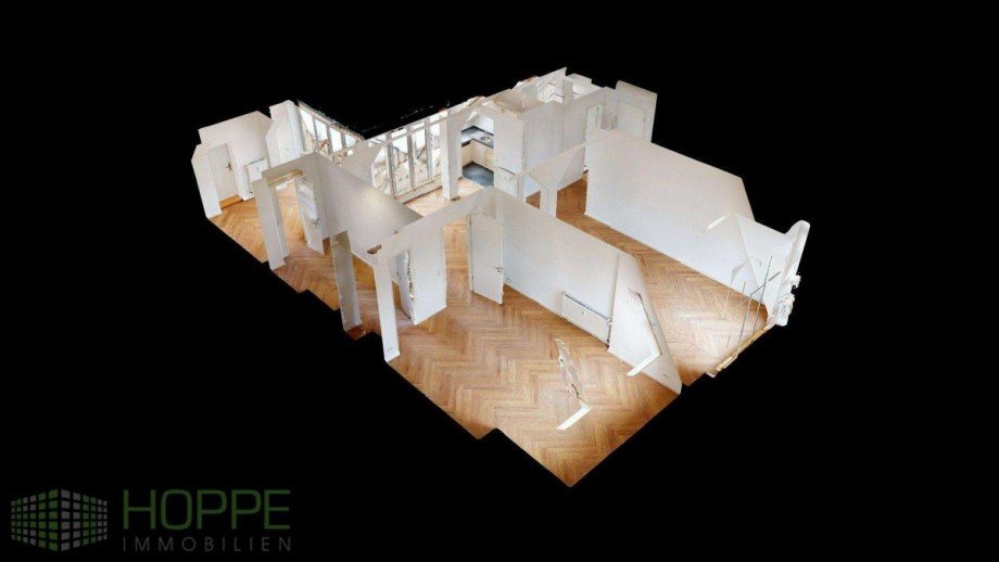 Dollhouse-View Dachgeschosswohnung Berlin