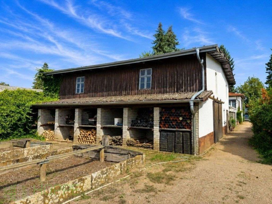 Ehemaliger Stall S�dwestansicht (KI-optimiert) Einfamilienhaus Dahme/Mark
