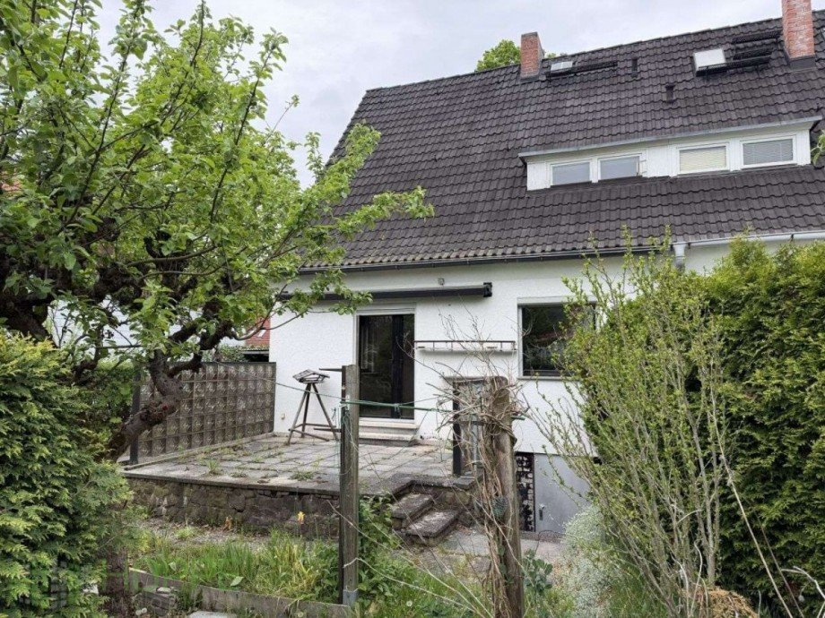 R�ckansicht 1 Doppelhaush�lfte Berlin