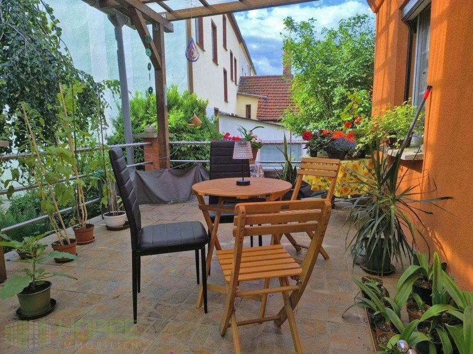 Terrasse Perspektive 1 Einfamilienhaus Dahme/Mark