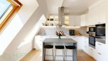 K�che - (Einrichtungsvorschlag KI generiert) Simon-Dach-Kiez - Sofortbezug - Exklusive Dachgeschosswohnung in begehrter Lage von Friedrichshain