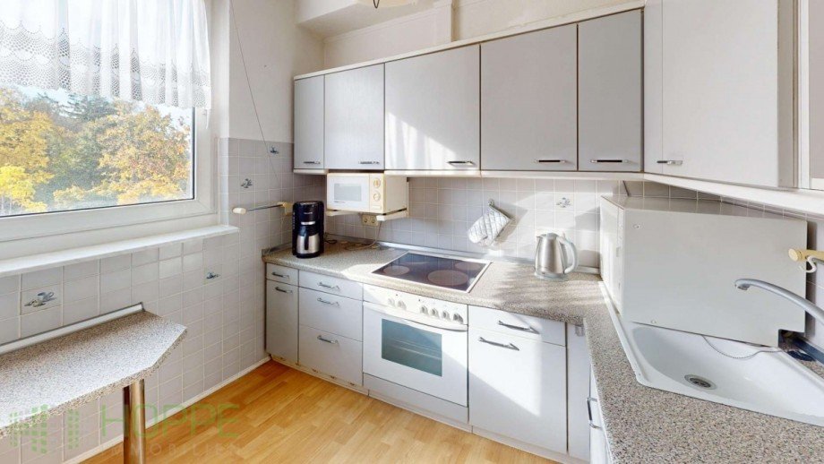 K�che Ansicht 1 m�bliert Etagenwohnung Berlin