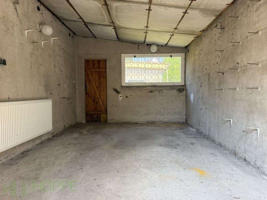 Garage Innenansicht Wohngrundst�ck Berlin