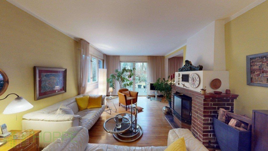 Wohnzimmer Perspektive 3 Einfamilienhaus Berlin