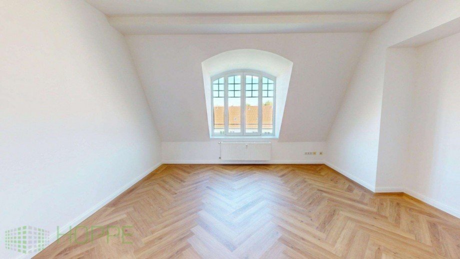 Schlafzimmer 1 Perspektive 1 Dachgeschosswohnung Berlin