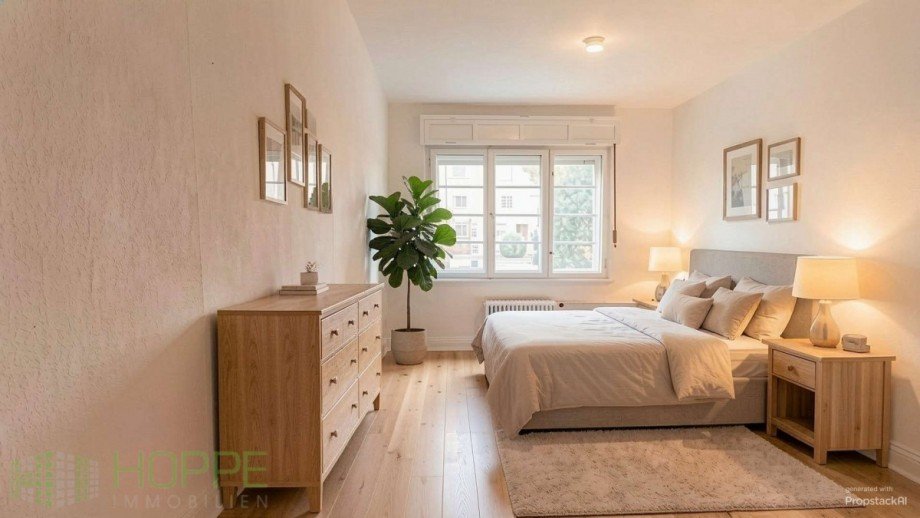Schlafzimmer Perspektive 1 - (KI generiert) Etagenwohnung Berlin
