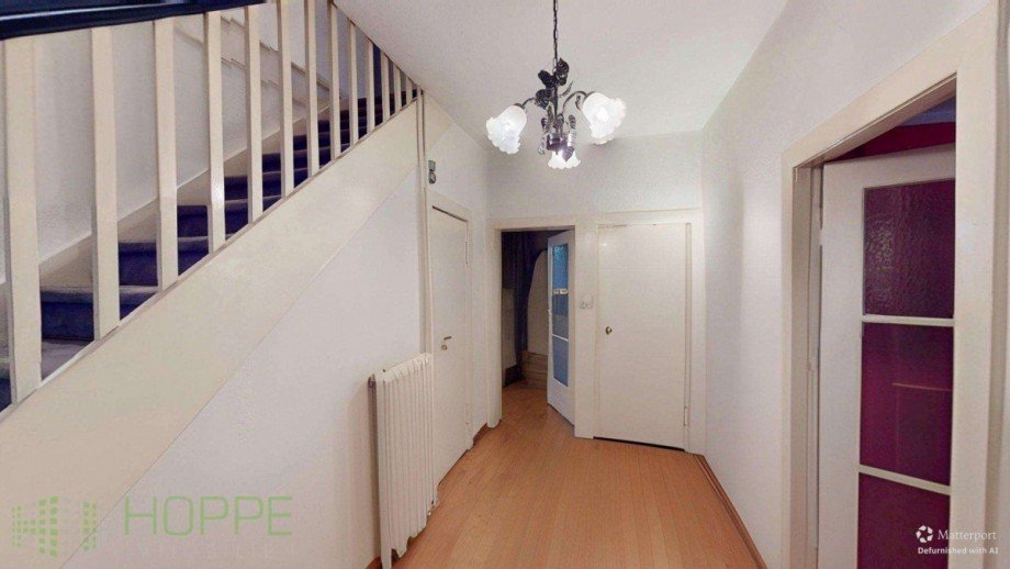 Flur Perspektive 1_defurnished Einfamilienhaus Berlin