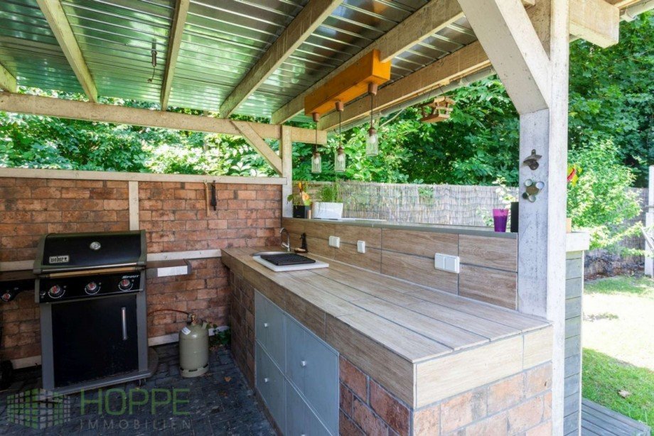 Outdoor-Kitchen Einfamilienhaus Neuenhagen bei Berlin