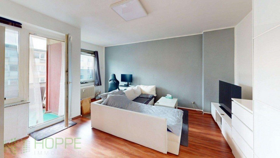 Wohnzimmer Perspektive 1 Etagenwohnung Berlin