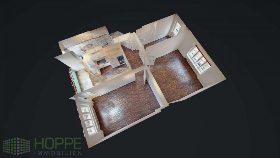 Grundriss 3D Wohnung Berlin