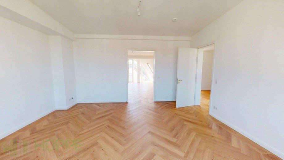 Schlafzimmer 1 Perspektive 2 Dachgeschosswohnung Berlin