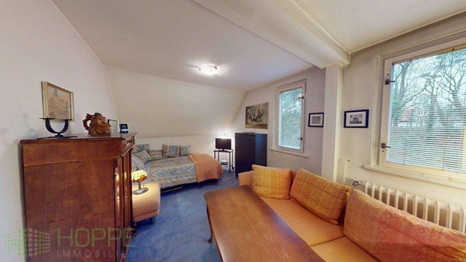 Wohnzimmer Obergeschoss Perspektive 1 Einfamilienhaus Berlin