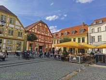 Marktplatz von Waren M�llenhagen - Neuer Bungalow zwischen M�ritz und Tollensesee