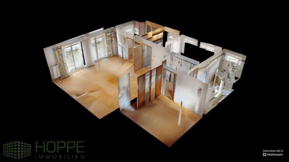 Bungalow-Dollhouse-View-Defurnished Einfamilienhaus Berlin