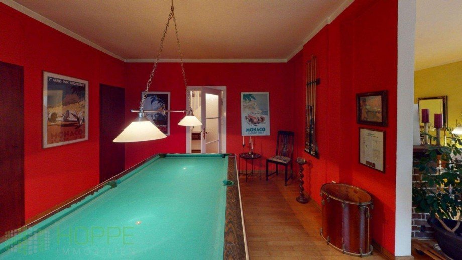 Billardzimmer Perspektive 2 Einfamilienhaus Berlin