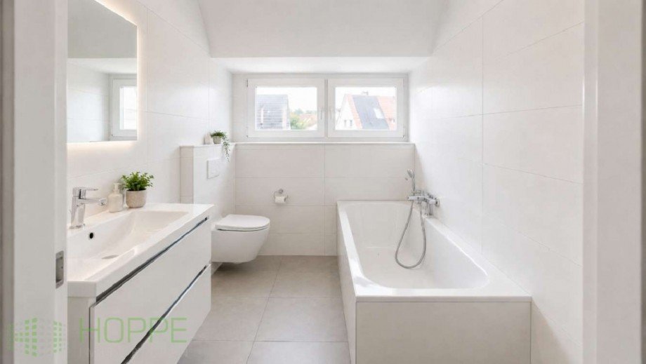 Badezimmer - (KI generiert) Doppelhaush�lfte Berlin