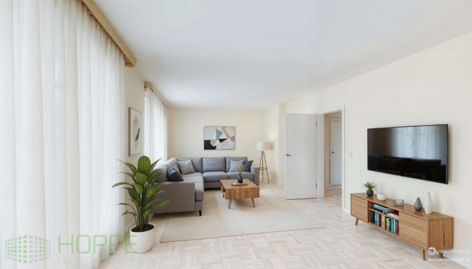 Wohnbereich (Einrichtungsvorschlag KI generiert) Einfamilienhaus Berlin