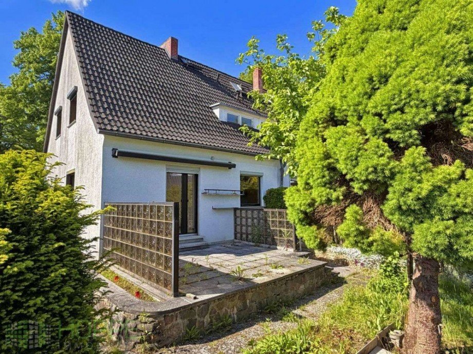 R�ckansicht 2 Doppelhaush�lfte Berlin