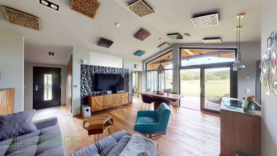 Wohn- und Essbereich Bungalow M�llenhagen