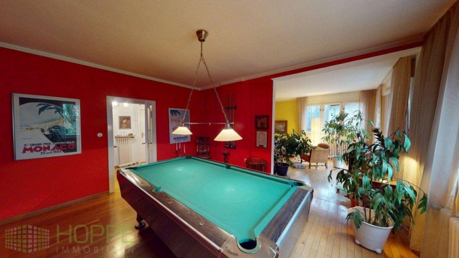 Billardzimmer Perspektive 1 Einfamilienhaus Berlin