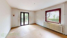 Wohnzimmer Lankwitz - Renovierungsbed�rftige Doppelhaush�lfte mit idyllischem Garten