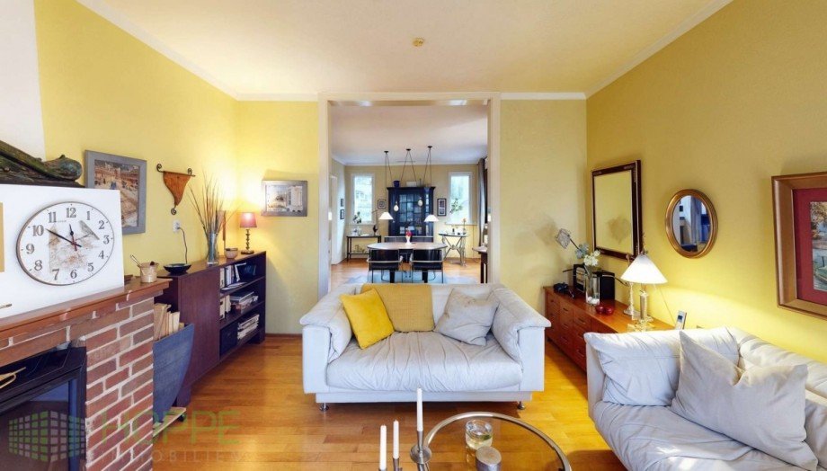 Wohnzimmer Perspektive 2 Einfamilienhaus Berlin