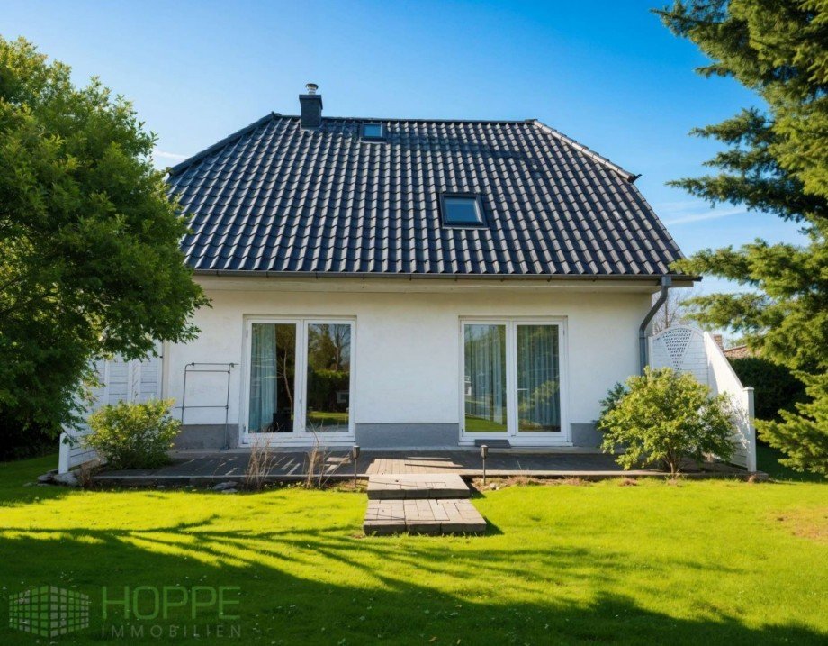 Sommeransicht 2 (KI generiert) Einfamilienhaus Berlin