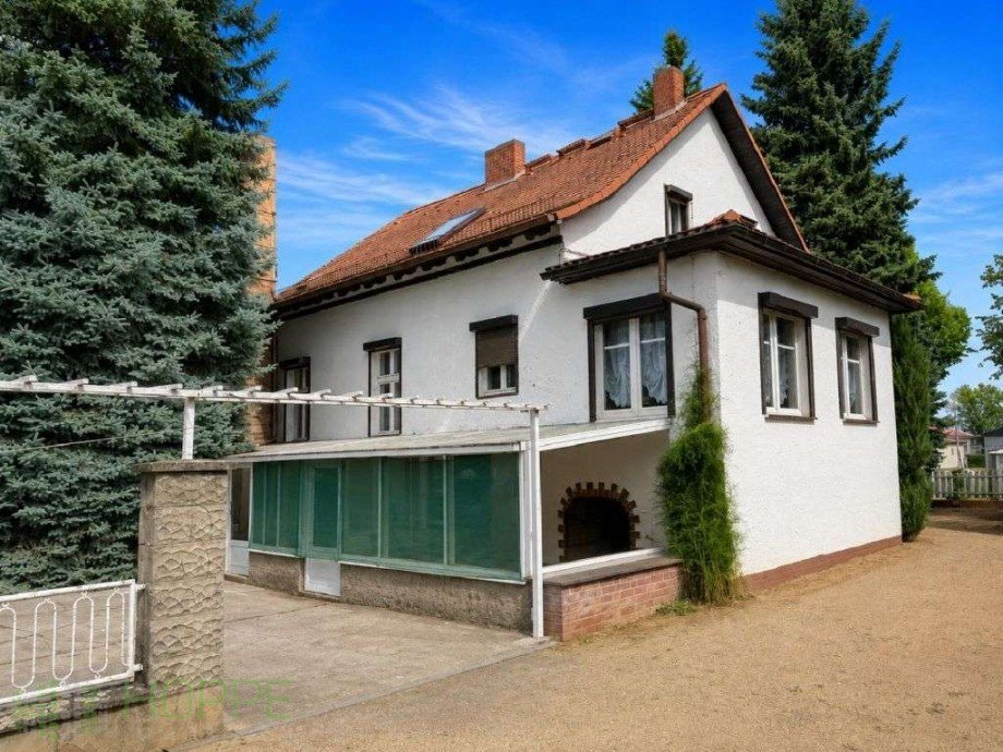 S�dwestansicht Einfamilienhaus Dahme/Mark