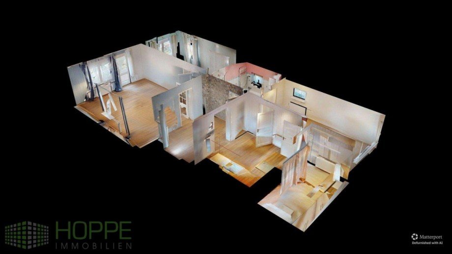 Dollhouse-View-Defurnished Einfamilienhaus Berlin