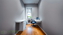 Home-Office M�blierungsungsbeispiel Neuk�lln Donau-Kiez: Attraktive Balkonwohnung mit herrlichem Gr�nblick