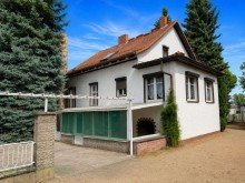 S�dwestansicht Dahme/Mark - Viel Platz f�r neue Ideen: Wohnhaus mit ehemaliger G�rtnerei und Ackerfl�che
