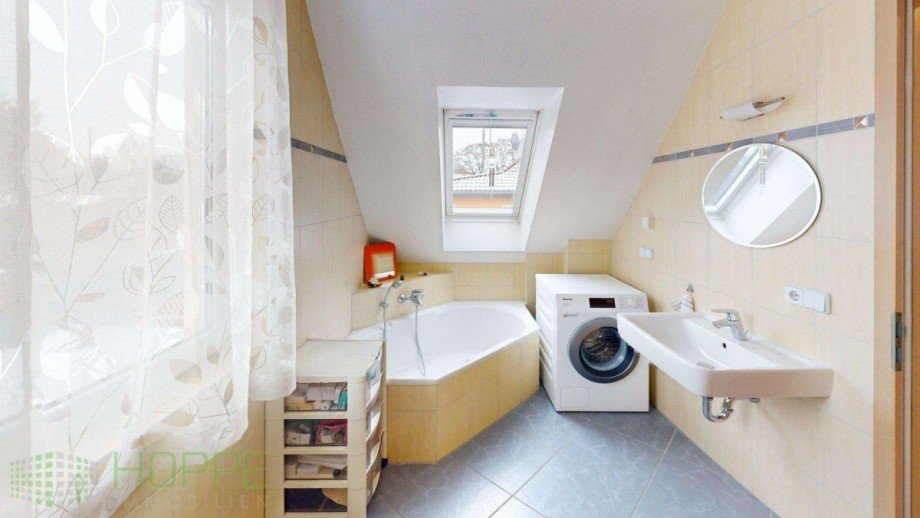 Badezimmer Obergeschoss Perspektive 1 Einfamilienhaus Berlin