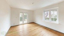Wohnzimmer - (Renovierung KI generiert) Lankwitz - Renovierungsbed�rftige Doppelhaush�lfte mit idyllischem Garten